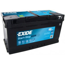 Аккумулятор EXIDE Start-Stop AGM 95R EK950 850A 353х175х190 (забрать сегодня)