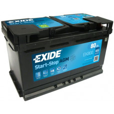 Аккумулятор EXIDE Start-Stop AGM 80R EK800 800A 315х175х190 (забрать сегодня)