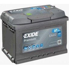 Аккумулятор EXIDE Premium 61R EA612 600A 242х175х175 (забрать сегодня)